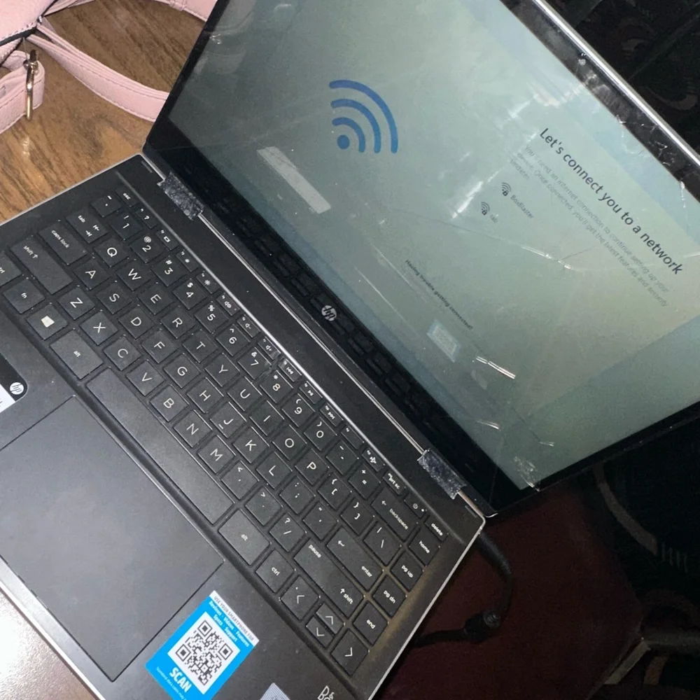 HP Pavilion Laptop Black and Silver